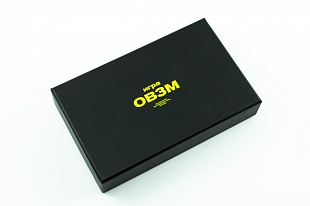 Кашированная коробка из переплетного картона крышка-дно под игру ОВЗМ