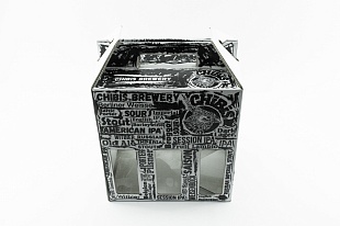 Кашированная коробка из микрогофрокартона самосборная Chibis Brewery