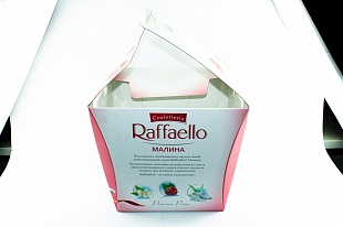 Кашированная коробка из микрогофрокартона самосборная Raffaello