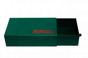 Кашированная коробка из переплетного картона пенал Dobox