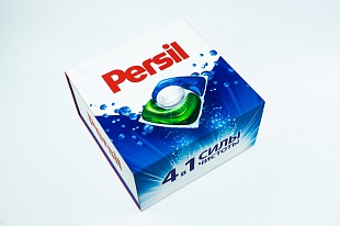 Кашированная коробка из переплетного картона шкатулка Persil