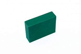 Коробка из переплетного картона зеленая 