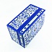 Коробка из переплетного картона голубая