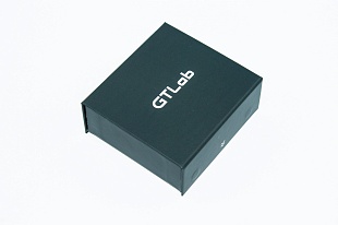 Кашированная коробка из переплетного картона шкатулка GTlab