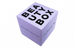 Кашированная коробка из переплетного картона крышка-дно Летуаль 