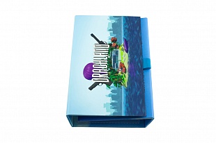 Кашированная коробка из переплетного картона шкатулка Drachland