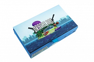 Кашированная коробка из переплетного картона шкатулка Drachland