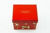 Коробка из переплетного картона Loccitane новогодняя