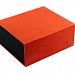 Коробка из переплетного картона Красная с двойным дном