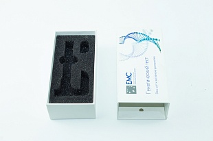 Коробка из переплетного картона Генетический тест