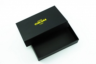 Кашированная коробка из переплетного картона крышка-дно под игру ОВЗМ