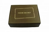 Кашированная коробка из микрогофрокартона самосборная Home Secret