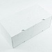 Кашированная коробка из переплетного картона пенал Белая