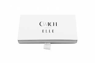 Кашированная коробка из переплетного картона пенал Elle