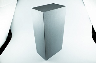 Кашированная коробка из переплетного картона шкатулка Серая