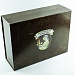 Кашированная коробка из переплетного картона шкатулка Петровская слобода