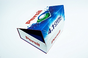Коробка из переплетного картона Persil