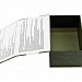 Кашированная коробка из переплетного картона шкатулка Hesse Lignal