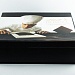 Кашированная коробка из переплетного картона шкатулка Lindt черная
