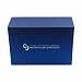 Кашированная коробка из переплетного картона крышка-дно Клиника