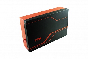 Кашированная коробка из переплетного картона крышка-дно ТТК