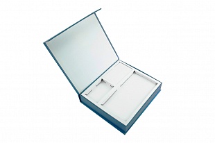 Кашированная коробка из переплетного картона шкатулка Химрар