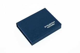 Кашированная коробка из переплетного картона шкатулка  Градплан