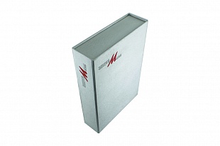 Кашированная коробка из переплетного картона шкатулка ЭнергоМаш