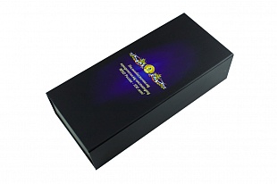 Кашированная коробка из переплетного картона шкатулка МВД
