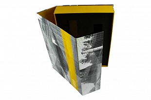 Кашированная коробка из переплетного картона шкатулка Окса