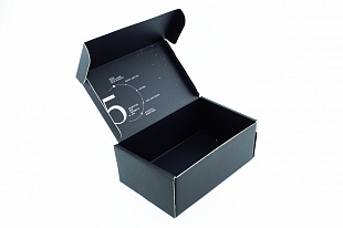 Кашированная коробка из микрогофрокартона самосборная Dorsleep Box