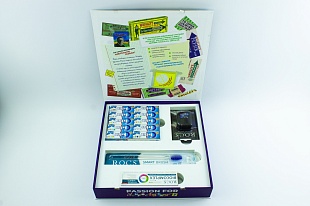 Коробка из переплетного картона о здоровье зубов 
