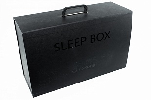 Кашированная коробка из переплетного картона шкатулка Sleep Box