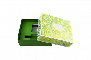 Ложемент для коробки темно-зеленой 