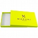 Кашированная коробка из переплетного картона крышка-дно Makuni