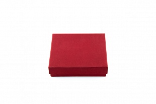 Коробка из переплетного картона Красная