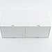 Кашированная коробка из переплетного картона пенал Белая