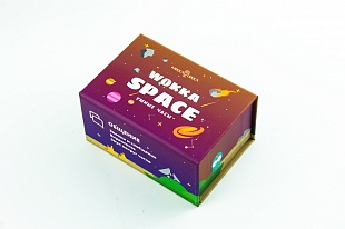 Кашированная коробка из переплетного картона шкатулка Wokka