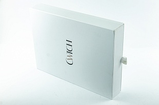 Кашированная коробка из переплетного картона пенал CWTCH