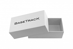 Кашированная коробка из переплетного картона крышка-дно BaseTrack