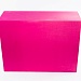 Кашированная коробка из переплетного картона шкатулка розовая