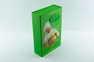 Коробка шкатулка Lindt зеленая