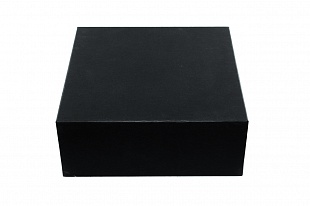 Коробка крышка-дно черная
