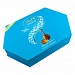 Кашированная коробка из переплетного картона шкатулка Lindt синяя