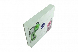 Кашированная коробка из переплетного картона шкатулка Nivea