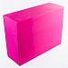 Коробка из переплетного картона розовая